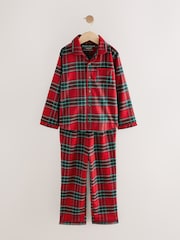Red Check Single Button Through Xmas Pyjamas (9mths-16yrs) - Image 3 of 6