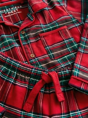 Red Check Single Button Through Xmas Pyjamas (9mths-16yrs) - Image 6 of 6