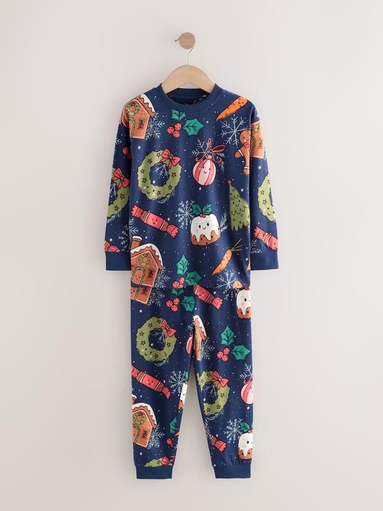 Pigiama NEXT Christmas Pudding – Donna Taglie XS S M L XL – 100% Cotone