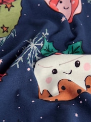 Navy Festive Food Family Xmas Pyjamas (9mths-16yrs) - Image 6 of 7