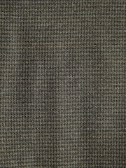 Brown Puppytooth Slim Fit Smart Trousers With Internal Side Elastic Waistband - Image 14 of 14
