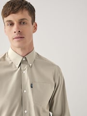 Marrom neutro - Oxford Long Sleeve Shirt - Imagem 3 de 8