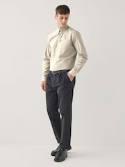 Marrom neutro - Oxford Long Sleeve Shirt - Imagem 4 de 8