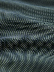 Black/Gold Regular Fit Smart Trimmed 100% Cotton Long Sleeve Party Shirt - Image 9 of 9