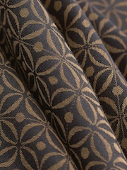 Black/Gold Jaquard Long Sleeve Shirt - Image 7 of 7