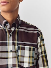 Red Regular Fit Easy Iron Button Down Oxford Shirt - Image 4 of 8