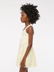 Abercrombie & Fitch Yellow YPB Sports Athleisure Drop Waist Printed Mini Dress - Image 5 of 7