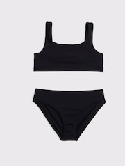Abercrombie & Fitch Patterned Black Bikini - Image 1 of 3