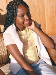 Abercrombie & Fitch Cream Graphic Baby T-Shirt - Image 2 of 3