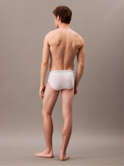 Calvin Klein White 3 Pack Briefs - Icon Cotton Stretch - Image 4 of 5