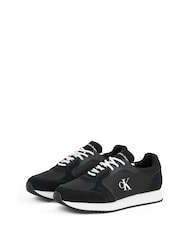 Calvin Klein Black Runner Sock Lace Up Low Trainers - Image 4 of 6
