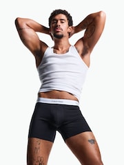Calvin Klein Black 3 Pack Boxer Briefs - Icon Cotton Stretch - Image 1 of 6