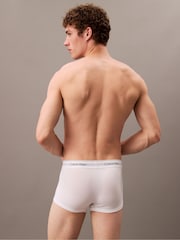 Білий - Calvin Klein 3 пакетних малоповерхових стовбурів - Значок Бавовна Стрейчевий - Image 5 of 6