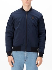 Luke 1977 Blue Suzhou Reversible Bomber Jacket - Image 1 of 12