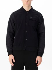 Luke 1977 Chief Black Bomber Jacket - Image 1 of 6