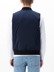 Luke 1977 Blue Hefei Reversible Bomber Gilets - Image 2 of 10