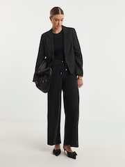 Simply Be Black Oversized Cropped Blazer - Image 5 of 5