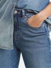 Simply Be Blue Mom 99/1 Jeans - Image 4 of 4