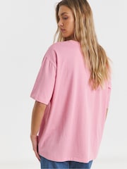 Simply Be Oversized Graphic 100% Cotton T-Shirts 2 Pack - Imagen 3 de 5