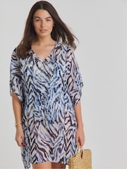 Simply Be Beach to Beach Embellished Kaftan - Imagen 4 de 4