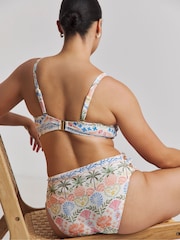 Simply Be White Knot Detail Bikini Set - Image 3 of 4