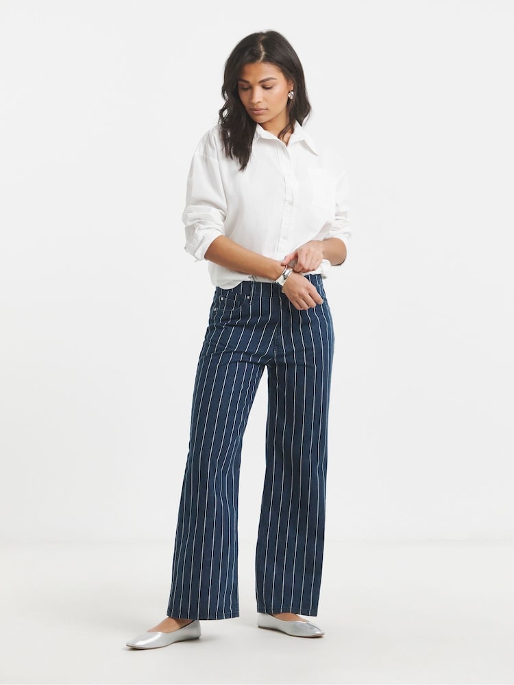 Simply Be Wide Leg Jeans - Image 3 of 4