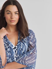 Simply Be Beach to Beach Maxi Open Kaftan - Imagen 3 de 4
