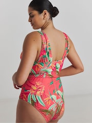 Simply Be Pink Magisculpt Lose Up To An Inch Swimsuit - Image 2 of 4