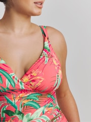 Simply Be Pink Magisculpt Lose Up To An Inch Swimsuit - Image 3 of 4
