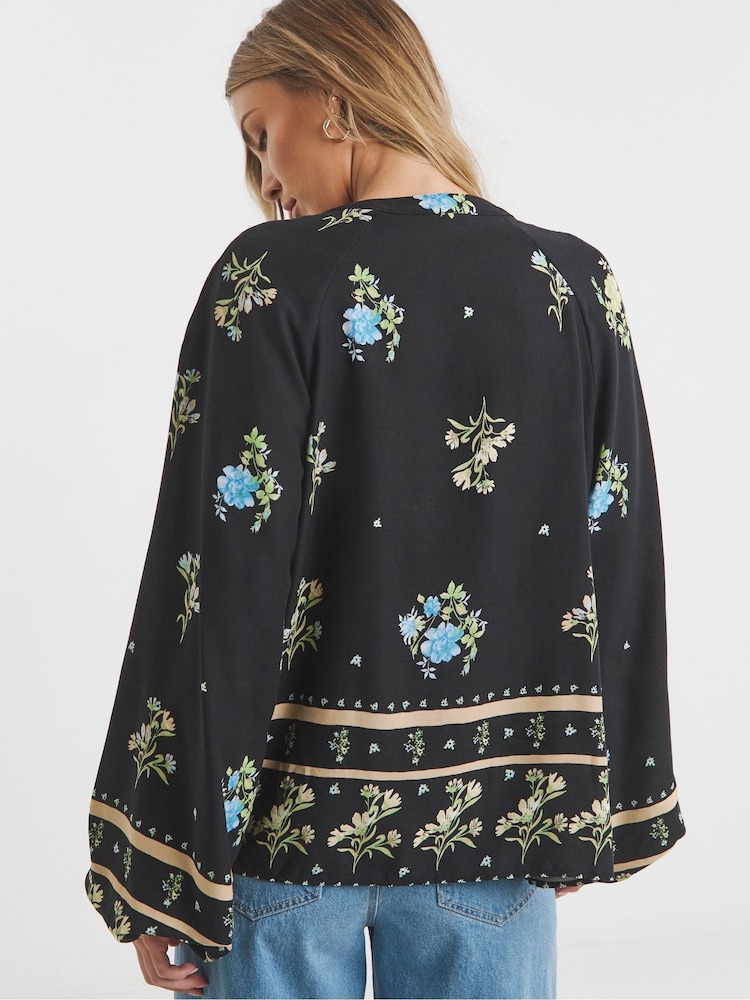 Simply Be Volume Sleeve Blouse - Imagen 2 de 4