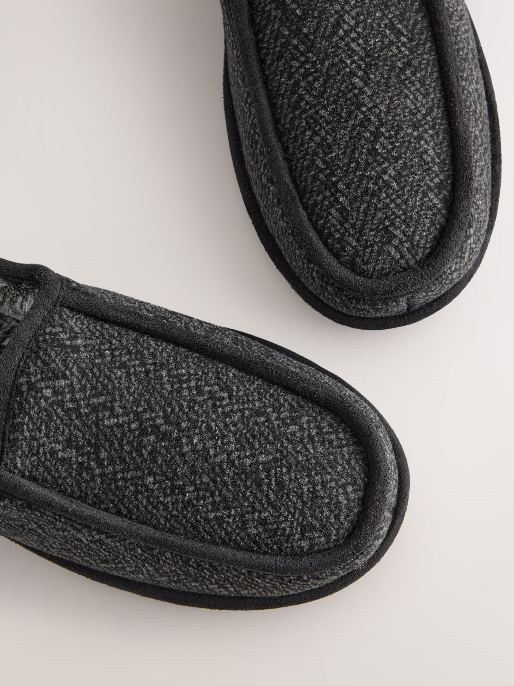 Buy Grey Wide Fit Closed Back Slippers from Next South Africa