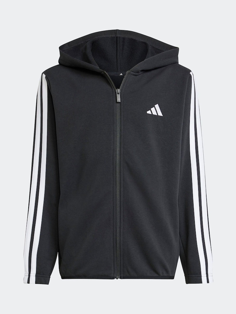 adidas Black/White Essentials Tracksuit - Image 8 of 8