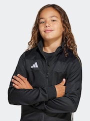 adidas Black/White Tiro 25 Essentials Tracksuit - Image 4 of 8