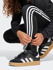 adidas Black/White Tiro 25 Essentials Tracksuit - Image 5 of 8