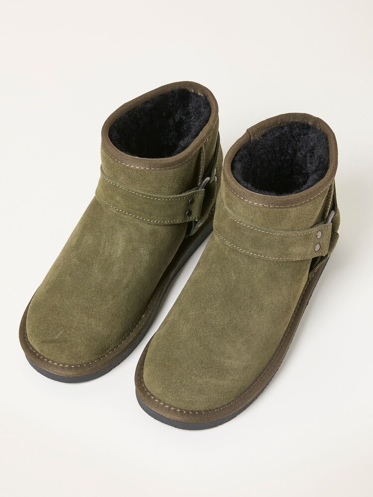FatFace Green Biker Mini Boot - Image 3 of 3
