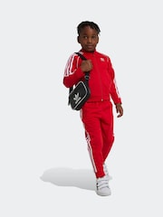 adidas Red SST Adicolour Tracksuit - Image 2 of 8