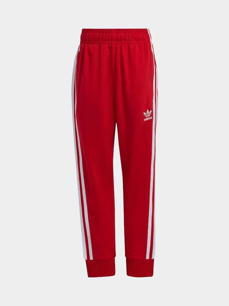 adidas Red SST Adicolour Tracksuit - Image 7 of 8