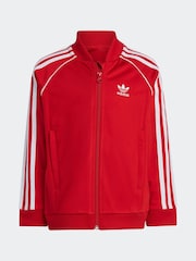 adidas Red SST Adicolour Tracksuit - Image 8 of 8