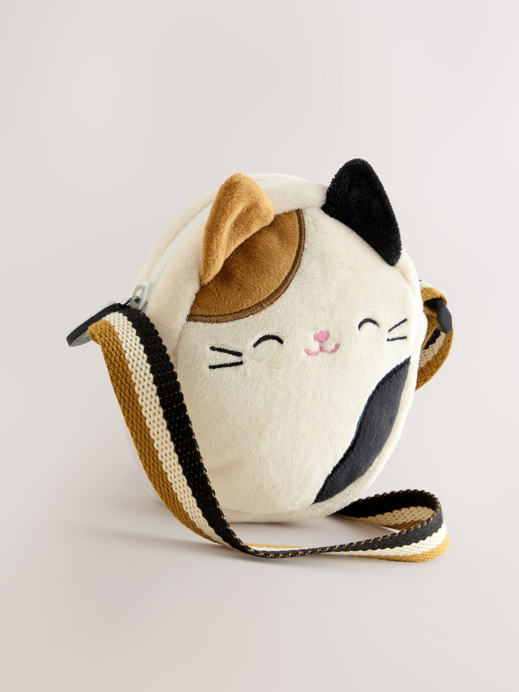 Buy Brown/Cream Squishmallow Cat Cross Body Bag from Next USA
