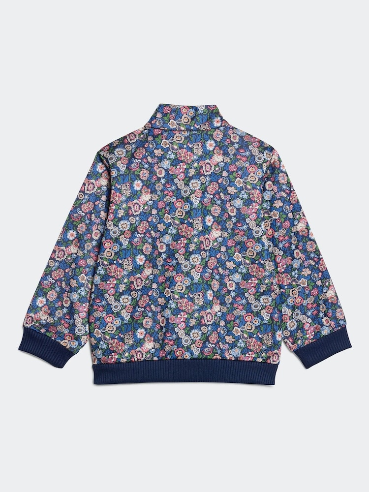 adidas Originals Blue/Pink x Liberty London Firebird Tracksuit - Image 8 of 8