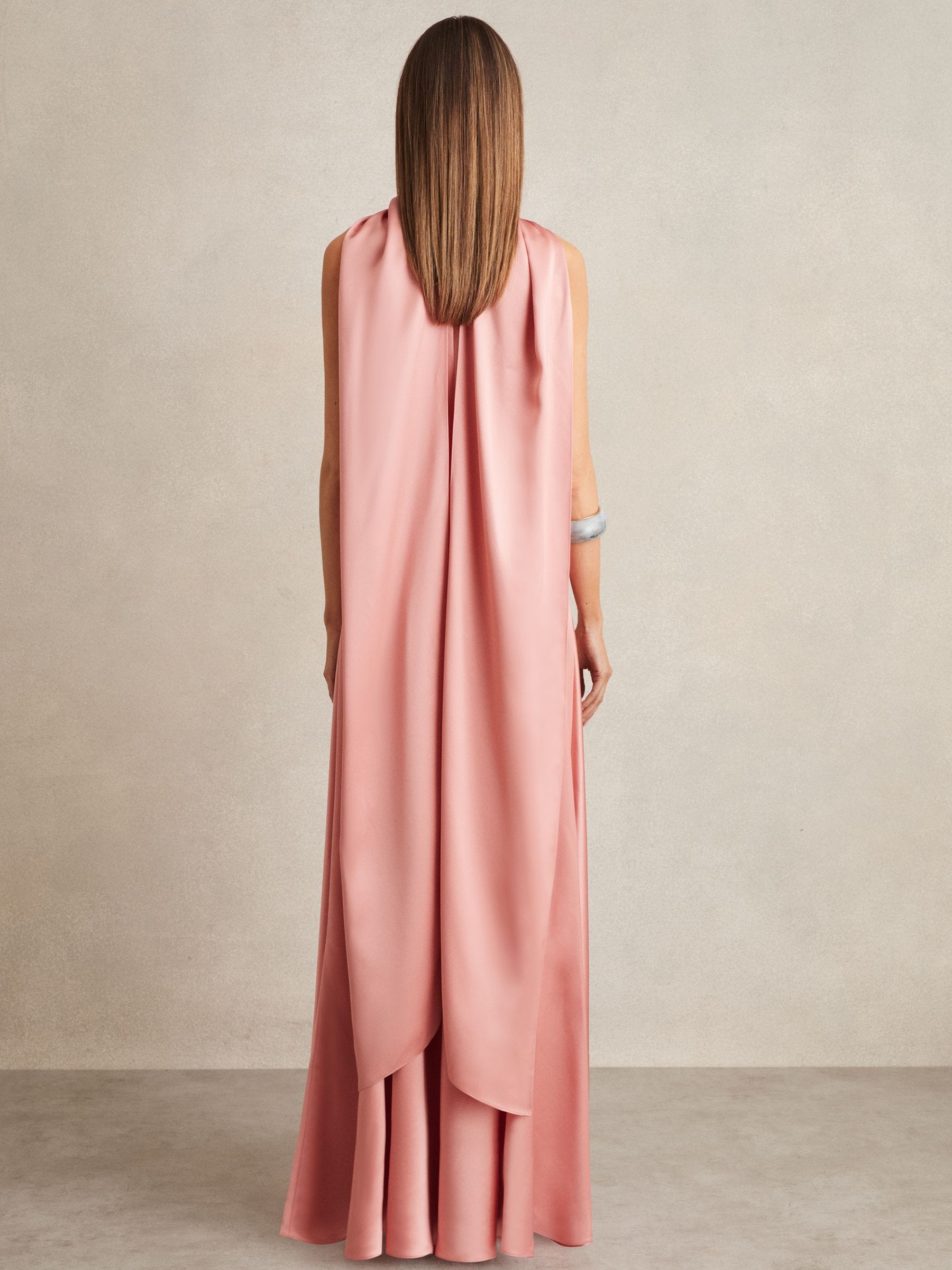 【海外限定】REISSワンピース☆Petite Fae Cape Back Maxi Dress REISS Fae Cape Back Maxi Dress | Bloomingdale's