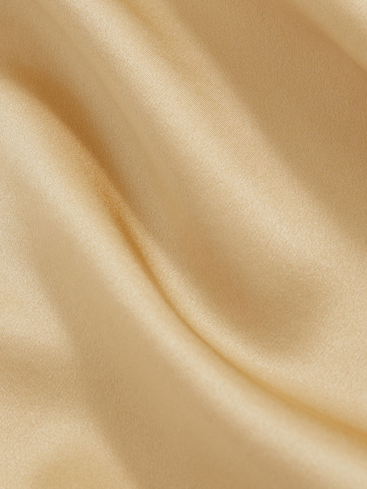 Reiss Gold Corey Silk Cami Top - Image 5 of 5