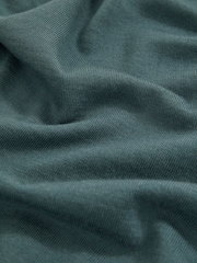 Reiss Orion Blue Duchie Merino Wool Open-Collar Polo Shirt - Image 5 of 5