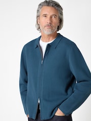 Oliver Sweeney 100% Cotton Knitted Jacket - Image 1 of 4