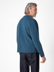 Oliver Sweeney 100% Cotton Knitted Jacket - Image 2 of 4