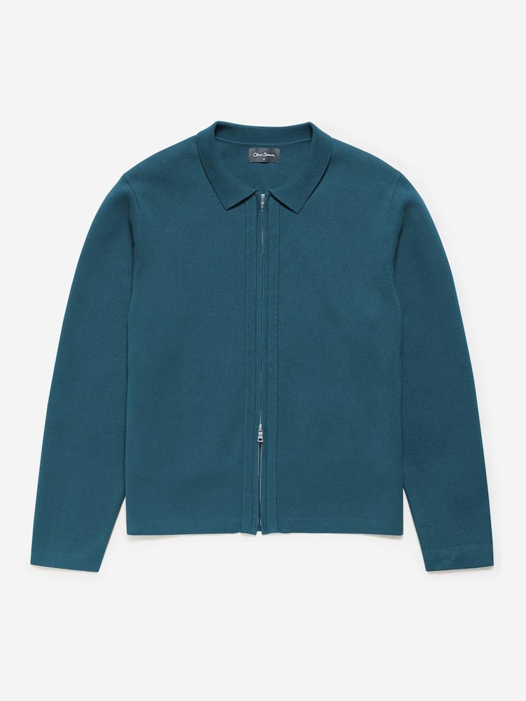 Oliver Sweeney 100% Cotton Knitted Jacket - Image 4 of 4