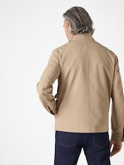 Oliver Sweeney Cream Showerproof Cotton Jacket - Image 2 of 3