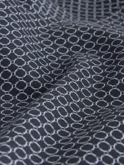 Black/Gold Link Regular Fit Long Sleeve Print Shirt - Image 8 of 9