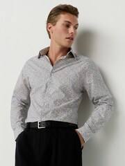 Multi Coloured Ditsy Long Sleeve Liberty Print Shirt - Image 1 of 8