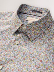Multi Coloured Ditsy Long Sleeve Liberty Print Shirt - Image 7 of 8